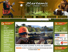 Tablet Screenshot of jmartemis.com